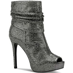 New w/Box Thalia Sodi Cheyanne Peep Toe Stilleto Ankle Heeled Boots Size 5.5